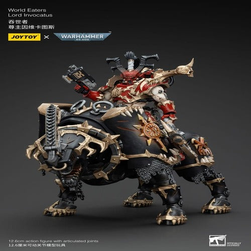 Warhammer 40k figurine 1/18 World Eaters Lord Invocatus 13 cm
