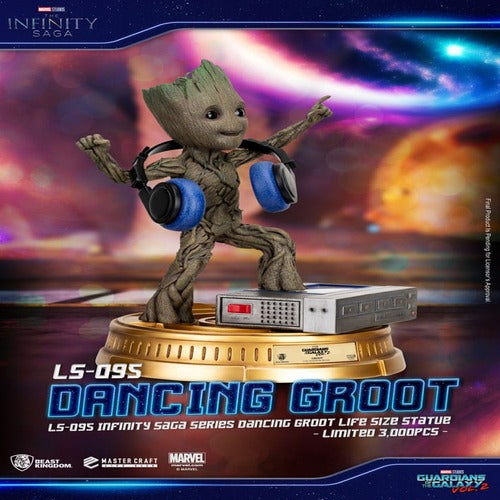 Les Gardiens de la Galaxie 2 statuette 1/1 Dancing Groot heo EU Exclusive 32 cm