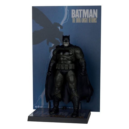 DC Multiverse McFarlane Cover Recreations figurine Batman (Batman: The Dark Knight Returns #1) (Gold Label) 18 cm