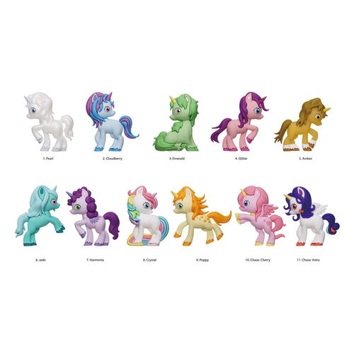Unicorns 3D PVC-Taschenanhänger Series 1 Display (24)