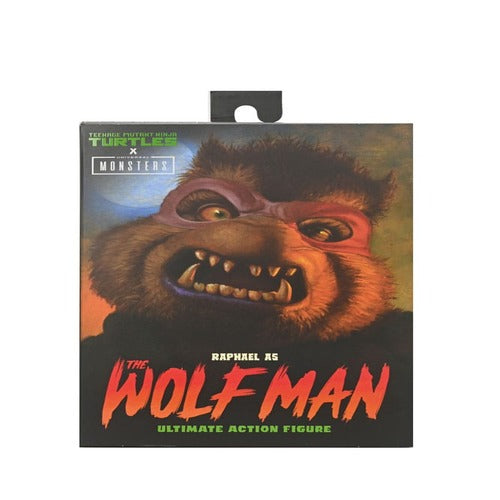 Universal Monsters x Teenage Mutant Ninja Turtles figurine Ultimate Raphael as The Wolfman 18 cm