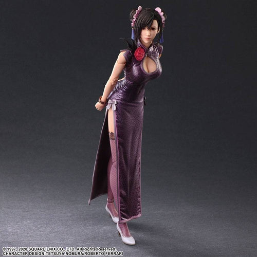 Final Fantasy VII Remake Play Arts Kai figurine Tifa Lockhart Sporty Dress Ver. 25 cm