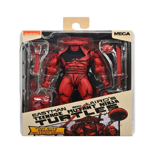 Tortues Ninja (Mirage Comics) figurine Red and Black Foot Assassin 18 cm