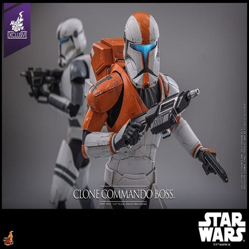 Star Wars: The Clone Wars figurine 1/6 Clone Commando Boss Hot Toys Exclusive 30 cm