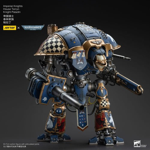 Warhammer 40k figurine 1/18 Imperial Knights House Terryn Knight Paladin 54 cm