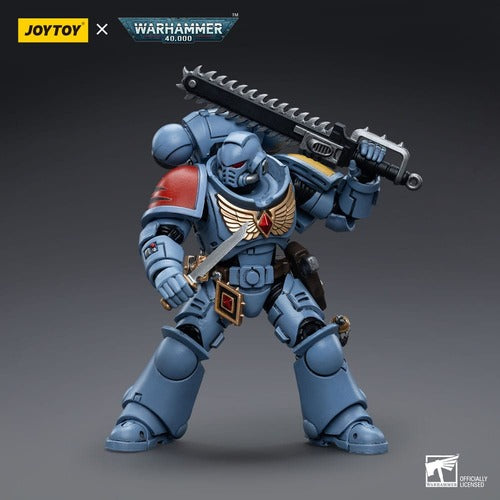 Warhammer 40k figurine 1/18 Space Wolves Intercessors 12 cm