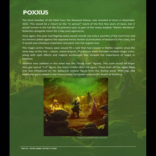 Mythic Legions: The First 10 Year livre Hardcover *ANGLAIS*