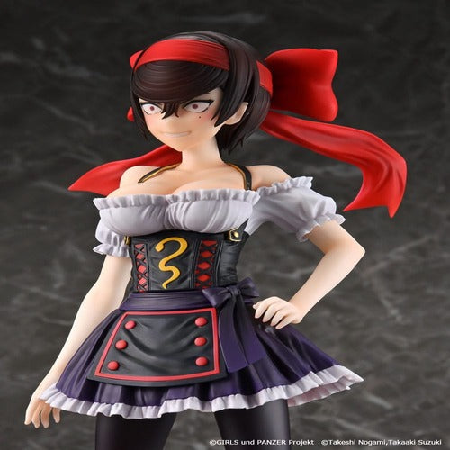 Girls und Panzer statuette 1/6 Tsuruki Shizuka Dirndl Ver. 23 cm
