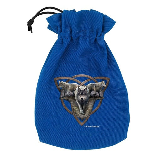 Anne Stokes sac à dés Wolf Trio