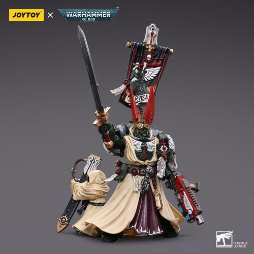 Warhammer 40k figurine 1/18 Dark Angels Supreme Grand Master Azrael 13 cm