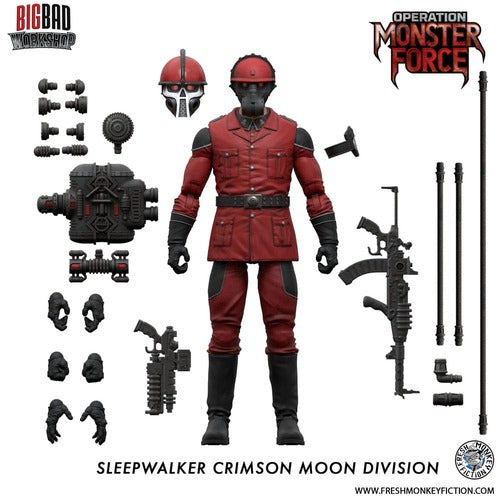 Operation: Monster Force figurine 1/12 Sleepwalker Crimson Moon Division 15 cm
