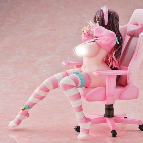 Comic Unreal PVC Statue 1/6 The Bewitching Landmine-Type Catgirl Streamer, Kuro Illustrated by Danimaru 22 cm