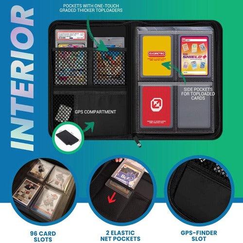 Evoretro classeur Shield+ Topload Compact 96 Karten Black