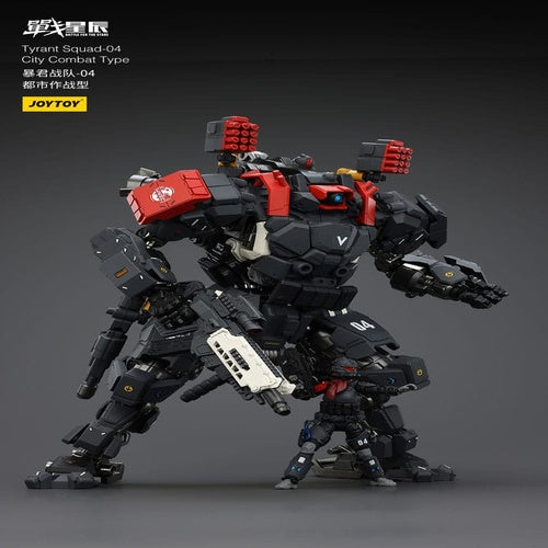 Battle For the Stars Actionfigur Tyrant-04 City Combat Type 36 cm