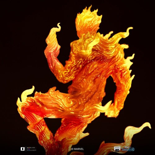 Fantastic Four statuette 1/10 Art Scale Human Torch 30 cm