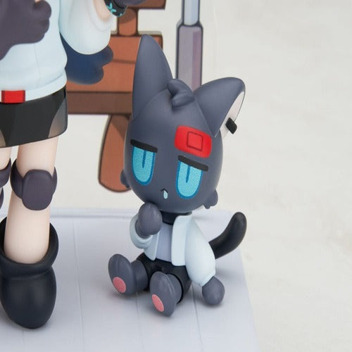 Arknights statuette PVC Dessert Time Series Q-figure Blaze 11 cm