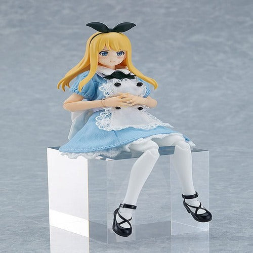 Original Character figurine Figma Female Body (Alice) with Dress and Apron Outfit 13 cm