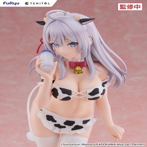 Alya Sometimes Hides Her Feelings in Russian statuette PVC Tenitol Tall Alya Cow Costume Ver. 29 cm