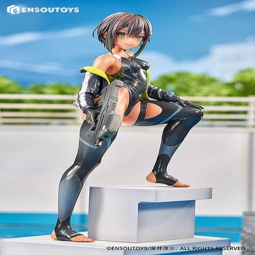 Arms Note statuette 1/7 Swim Team Bucho-chan 22 cm