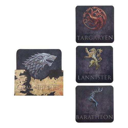 Game of Thrones pack 4 médaillons Sigil
