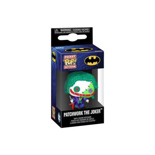 DC Patchwork présentoir porte-clés Pocket POP! Vinyl Joker 4 cm (12)