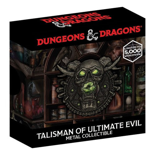 Dungeons & Dragons Medaille und Art Card Talisman of Ultimate Evil Limited Edition