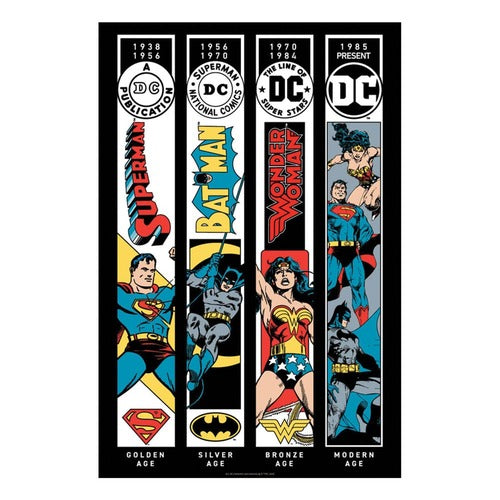 DC Comis lithographie Ages Limited Edition 42 x 30 cm