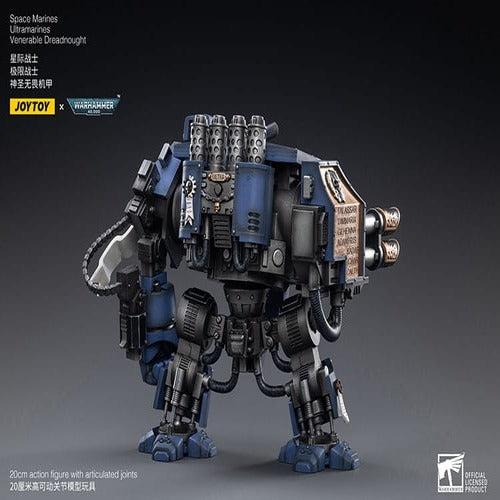 Warhammer 40k figurine 1/18 Space Marines Ultramarines Venerable Dreadnought 19 cm