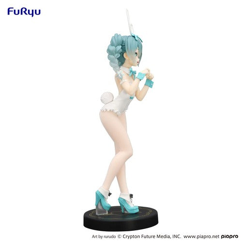 Hatsune Miku statuette PVC BiCute Bunnies Miku Rurudo White Color Ver. 27 cm