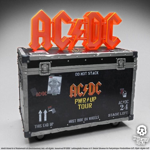 AC/DC statuette Rock Ikonz On Tour PWR UP Tour Road Case