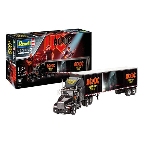 AC/DC kit complet maquette Tour Truck & Trailer 55 cm