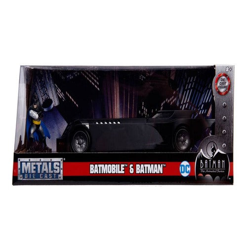 Batman Animated Series 1/24 Batmobile métal Metals avec figurine