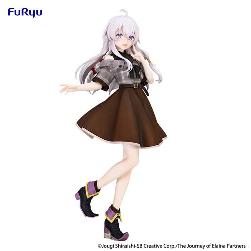 Wandering Witch: The Journey of Elaina statuette PVC Trio-Try-iT Elaina Brown Outfit Ver. 22 cm
