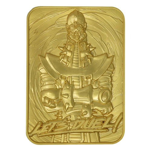Yu-Gi-Oh! Lingot Jinzo Limited Edition (plaqué or)