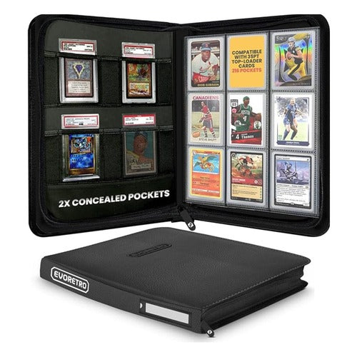 Evoretro classeur Shield+ Topload 216 Cards Black