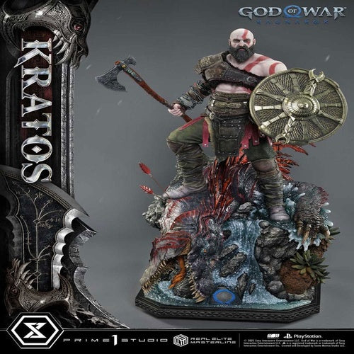 God of War: Ragnarok Real Elite Masterline Series Statue 1/3 Kratos 95 cm
