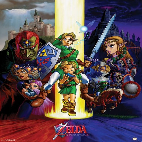 The Legend of Zelda posters Ocarina of Time 40 x 50 cm (4)
