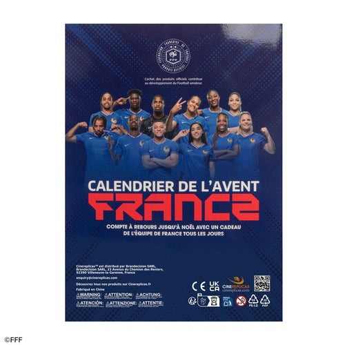 Fédération Française de Football calendrier de l'avent 2025