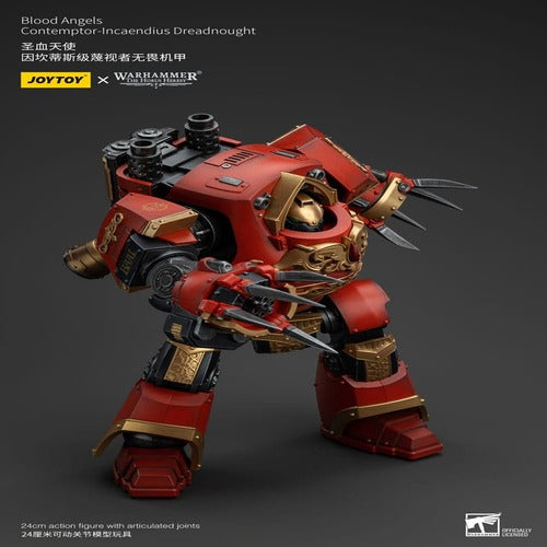 Warhammer The Horus Heresy figurine 1/18 Blood Angels Contemptor-Incaendius Dreadnought 24 cm