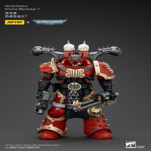 Warhammer 40k figurine 1/18 World Eaters Khorne Berzerker 7 13 cm
