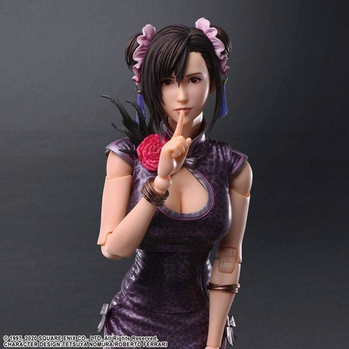 Final Fantasy VII Remake Play Arts Kai figurine Tifa Lockhart Sporty Dress Ver. 25 cm