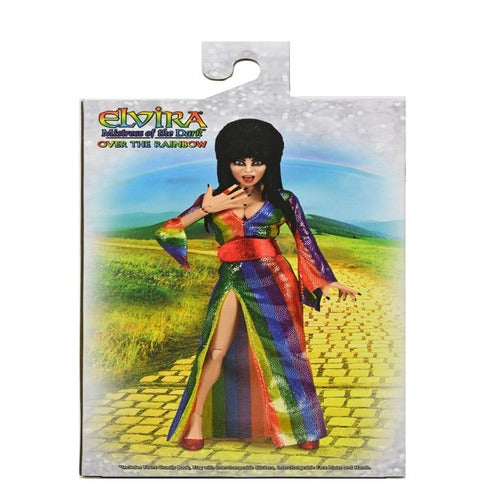 Elvira, Mistress of the Dark figurine Clothed Over the Rainbow Elvira 20 cm
