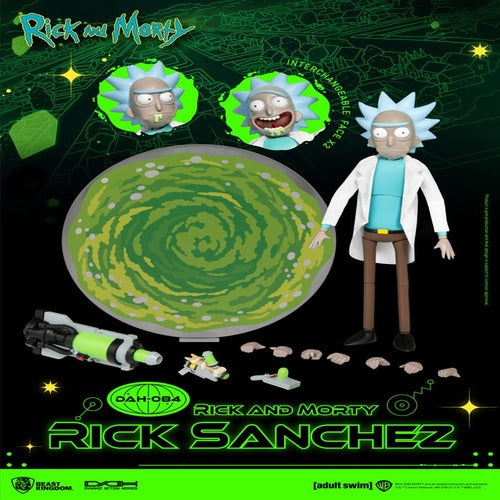 Rick and Morty figurine Dynamic Action Heroes 1/9 Rick Sanchez 23 cm