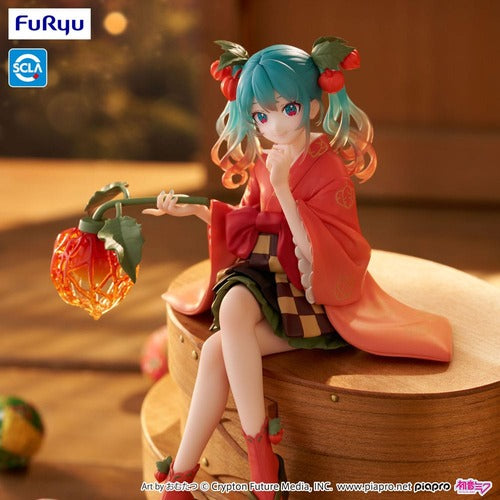 Hatsune Miku statuette PVC Noodle Stopper Flower Fairy Winter Cherry 15 cm