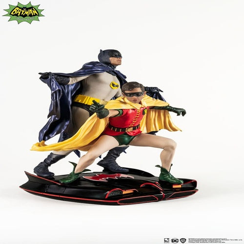 DC Comics statuette PVC 1/8 Diorama Batman & Robin 1966 23 cm
