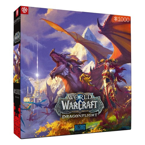 World of Warcraft puzzle Gaming Dragonflight Alexstrasza (1000 pièces)