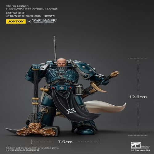 Warhammer The Horus Heresy figurine Alpha Legion Harrowmaster Armillus Dynat 20 cm