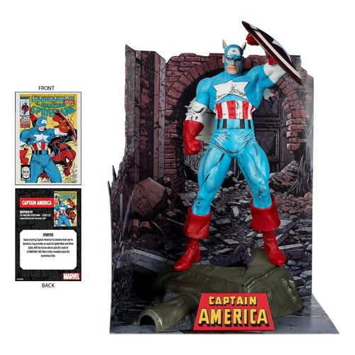 Marvel PVC statuette PVC 1/6 Captain America (The Amazing Spider-Man #323) 28 cm