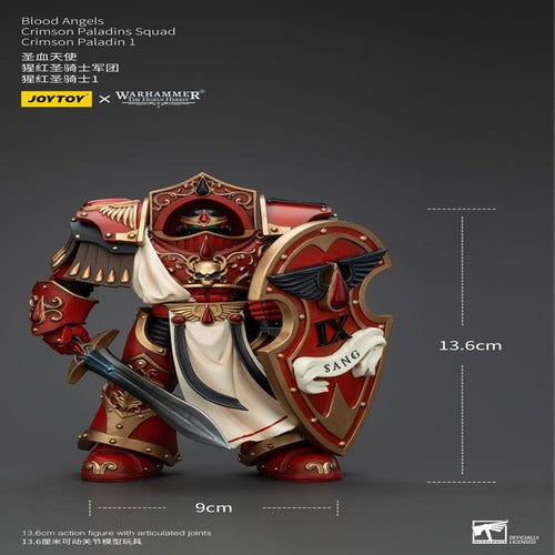 Warhammer The Horus Heresy figurine 1/18 Blood Angels Crimson Paladins Squad Crimson Paladin 1 14 cm