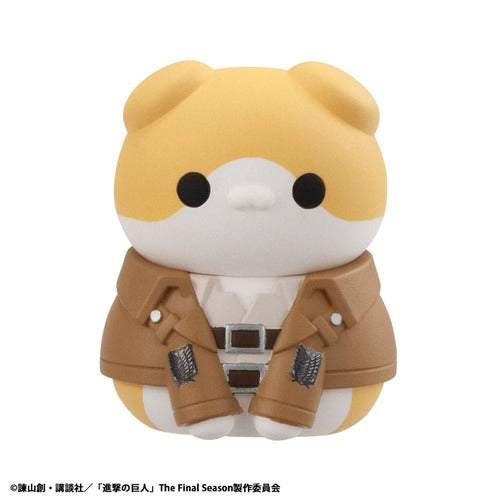 Attack on Titan Mega Cat Project Attack on Tinyan assortiment trading figures Gathering Scout Regiment danyan! 3 cm (8)